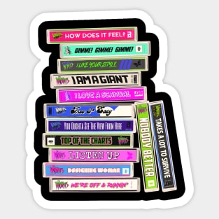 THE MISFITS Songs Cassettes / Jem and the Holograms Sticker